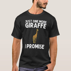 T-shirt Giraffe Pour Homme Femme Safari Zoo Giraffe