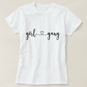 T-shirt Girl Gang