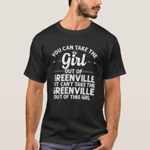 T-shirt Girl Out Of GREENVILLE SC SOUTH CAROLINA Don Funn
