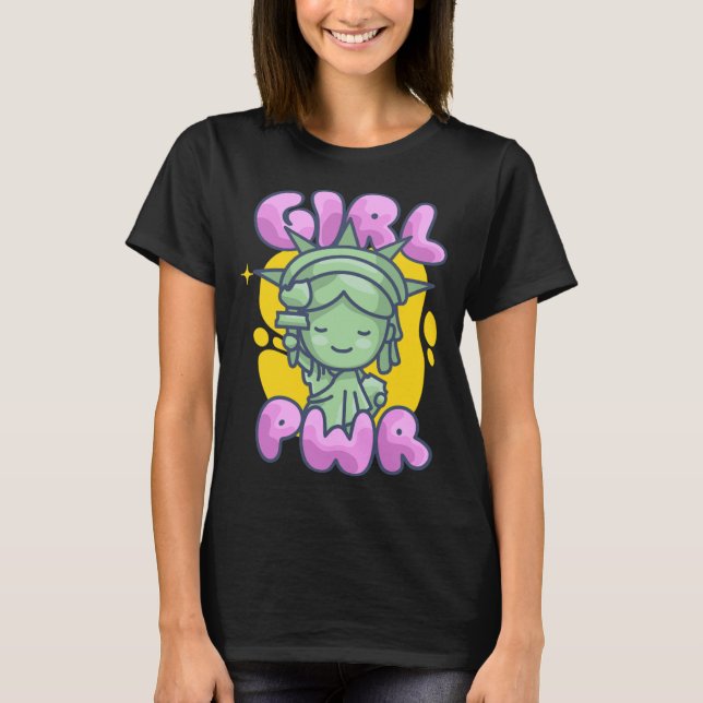 T-shirt Girl Power (Devant)