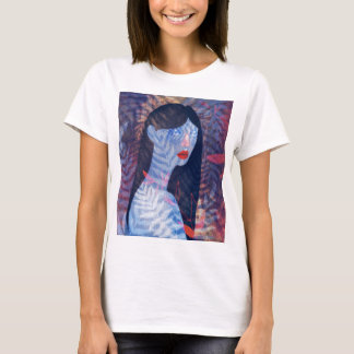 T-shirt Girl with Flowers