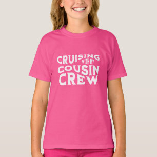 T-shirt Girlie Pink COUSIN CREW Girls