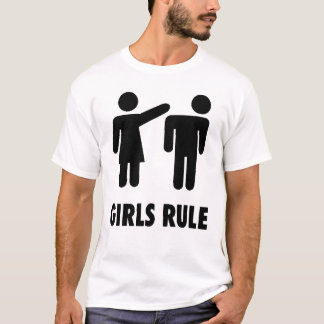 T Shirt-Girls Rule T-Shirt