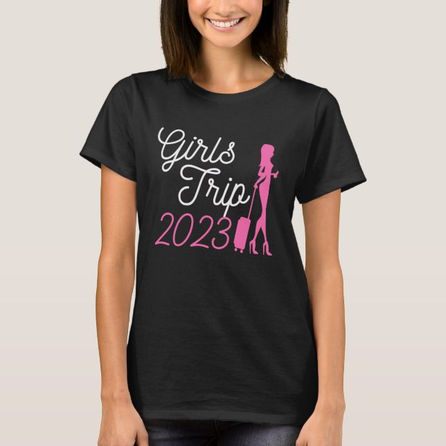 T-shirt Girls Trip 2023 Weekend (Devant)