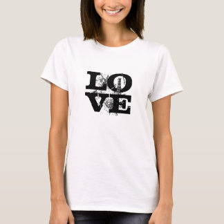 T-shirt Gisement de pétrole d'AMOUR (lettrage noir)
