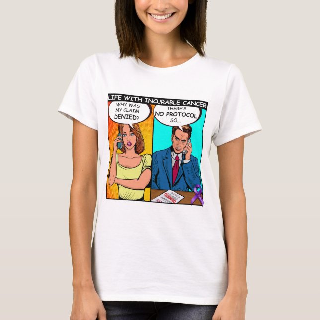 T-shirt GIST a refusé les demandes d'assurance (Devant)