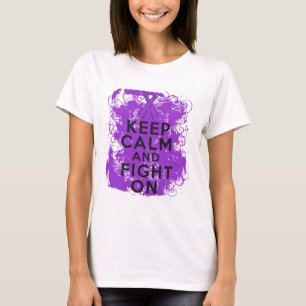 T-shirt GIST Cancer Keep Calm and Fight On