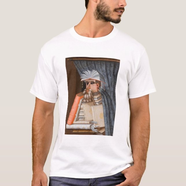 T-shirt Giuseppe Arcimboldo - Le Bibliothécaire (Devant)