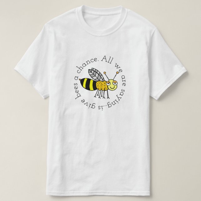 T-shirt Give Bees (Design devant)