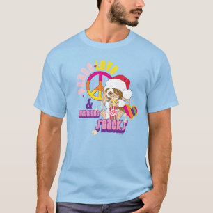 T-shirt Gizmo Peace Love & Midnight Snacks