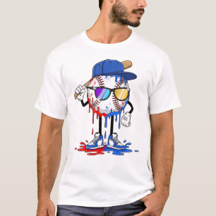 T-shirt Glace Baseball Drip