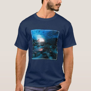T-shirt Glace et neige Glacier Mendenhall, Juneau, Alask