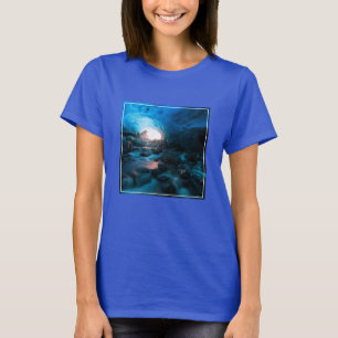 T-shirt Glace et neige   Glacier Mendenhall, Juneau, Alask