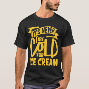 T-shirt Glace Glace I Love Glace Cream 1