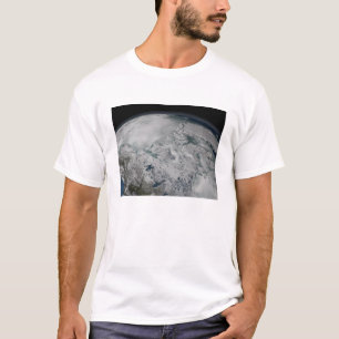 T-shirt Glace marine au-dessus de l'Amérique du Nord
