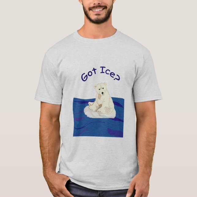 T-shirt Glace obtenue (Devant)