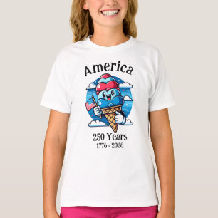 T-shirt Glace Patriotique 250 Ans