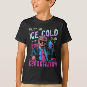 T-shirt Glace Profitez D'Une Glace Froid Gl De Déportation