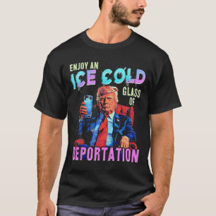 T-shirt Glace Profitez D'Une Glace Froid Gl De Déportation