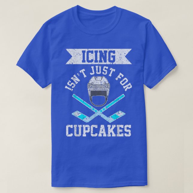T-shirt Glacer Drôle N'Est Pas Seulement Pour Cupcakes Hoc (Design devant)