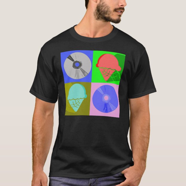 T-shirt Glaces de CDz (Devant)