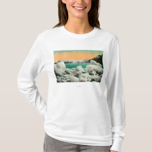 T-shirt Glacier et icebergs de Muir en Alaska #1State