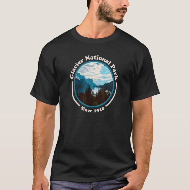 T-shirt Glacier National Park (Devant)