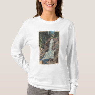 T-shirt Glacier, TA - vue des automnes de tour et médecin