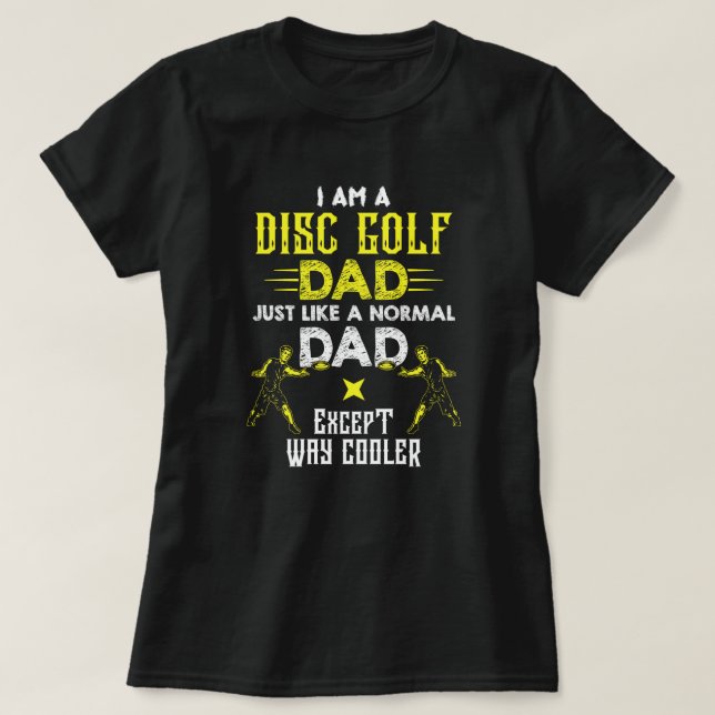 T-shirt Glacière Disk Golf dad (Design devant)