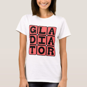 T-shirt Gladiateur, Combattant Intrépide