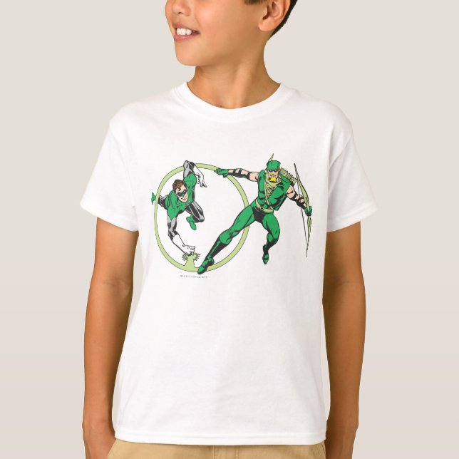 T-shirt Gladiateur Emerald & Emerald Archer (Devant)