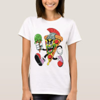 Gladiator Pizza Slice Italien Brainrot femmes