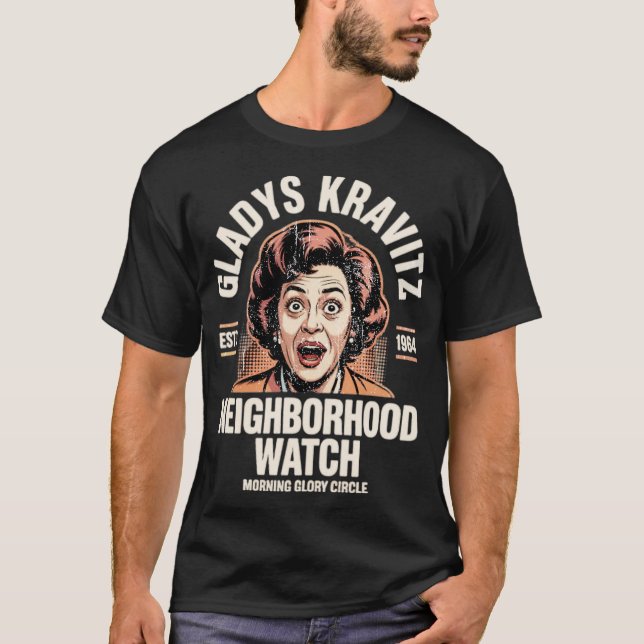 T-shirt Gladys Kravitz (Devant)