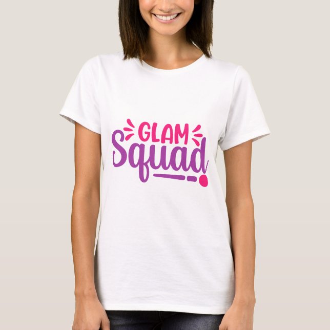 T-shirt Glam Squad-1050 (Devant)
