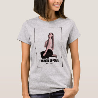 T-shirt "Glamor Galore : le plaisir de la fashionista"