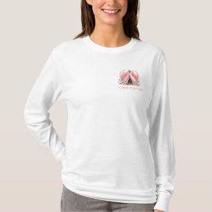 T-shirt Glamping Enterrement de Vie de Jeune Fille - Marié