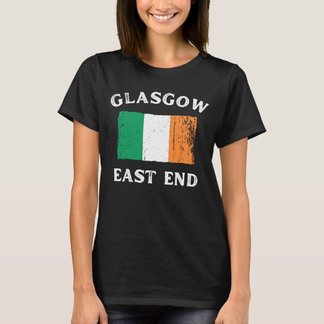 T-SHIRT GLASGOW EAST END  2 (Devant)