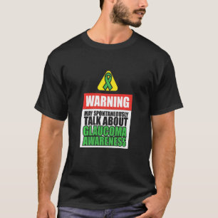 T-shirt Glaucoma Sensibilisation Survivor Winning Warrior