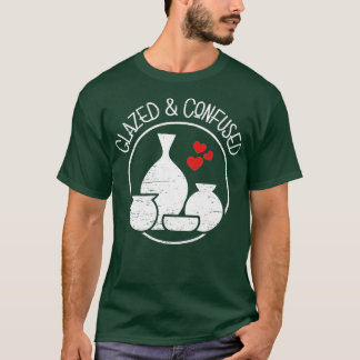 T-shirt glazed and confused for a Ceramics Artist