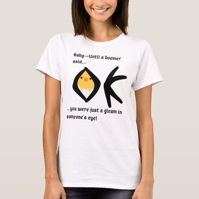 T-shirt 'Gleam in Eye' - Blanc (Devant)