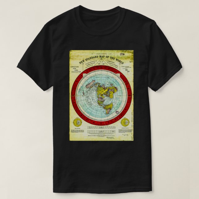 T-shirt Gleasonx27s Terre plate (Design devant)