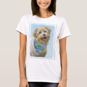 T-shirt Glen of Imaal Terrier Peinture - Art original Chie
