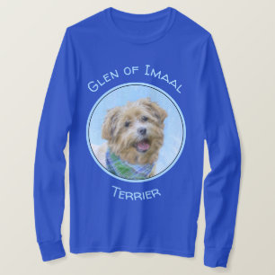 T-shirt Glen of Imaal Terrier Peinture - Art original Chie