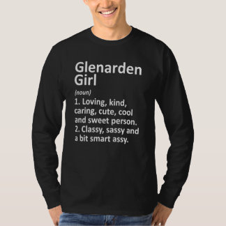 T-shirt Glenarden Girl Md Maryland Funny City Accueil Raci