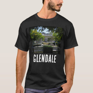 T-shirt Glendale, Californie Carré Adams Mini-Park