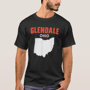 T-shirt Glendale Ohio USA State America Travel Ohioan