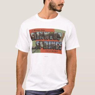 T-shirt Glenwood Springs, le Colorado - grandes scènes 2