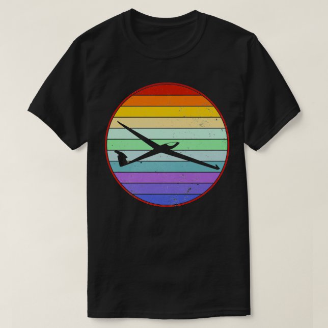 T-shirt Glider Retro (Design devant)