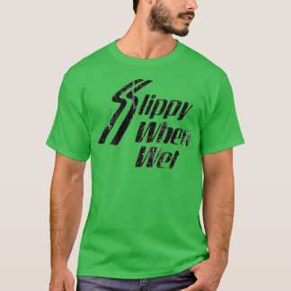 T-shirt Glissant quand il fait froid