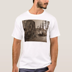 T-shirt Glissière 1903 de lanterne magique de bûcherons 